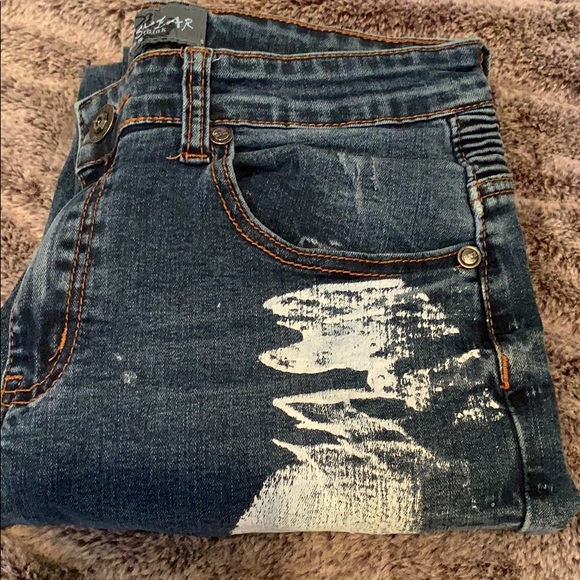 RNZ JEANS SZ 30” x 29” Unusual Jeans 👖 Z19 - Picture 8 of 10